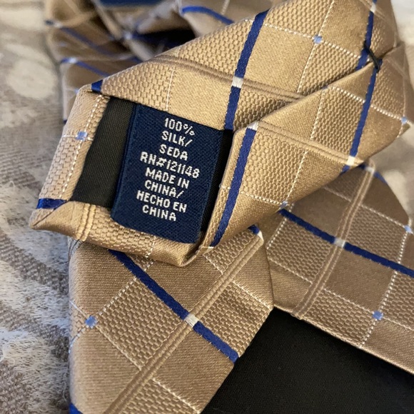 NWT Stafford Lakeside Spinner Tie - Picture 5 of 6